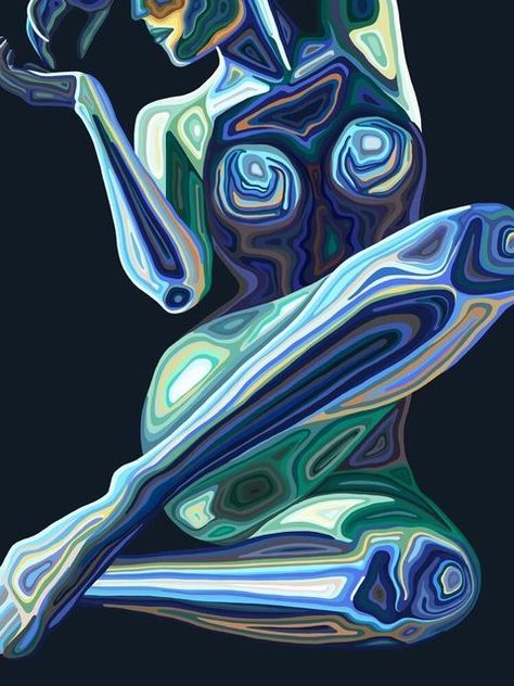 Body Wallpaper Art, Human Energy Art, Female Figure Artwork, Dancing Wall Art, Modern Digital Art, Paintings Of Bodies, Human Body Art Painting, Feminine Body Art, Art Of Women Body