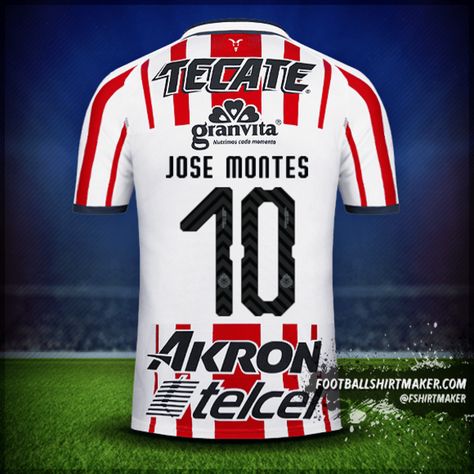 Camiseta Guadalajara 2018/19 número 10 jose montes Messi Gif, Venice Italy Travel, Avatar, Sports Jersey