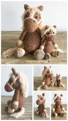 Crochet Horse Lovey Pattern, Horse Lovey Free Pattern, Crochet Horse Head Pattern Free, Crochet Horse Lovey Free Pattern, Crocheted Horse Pattern Free, Free Crochet Horse Pattern, Amigurumi Horse Free Pattern, Free Horse Crochet Pattern, Crochet Horse Pattern Free Amigurumi