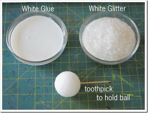 Diy Snowballs, Styrofoam Ball Crafts, Jul Diy, Dollar Tree Christmas Decor, Bead Ball, Ball Garland, Dollar Tree Christmas, Winter Wonderland Christmas, Christmas Tree Garland