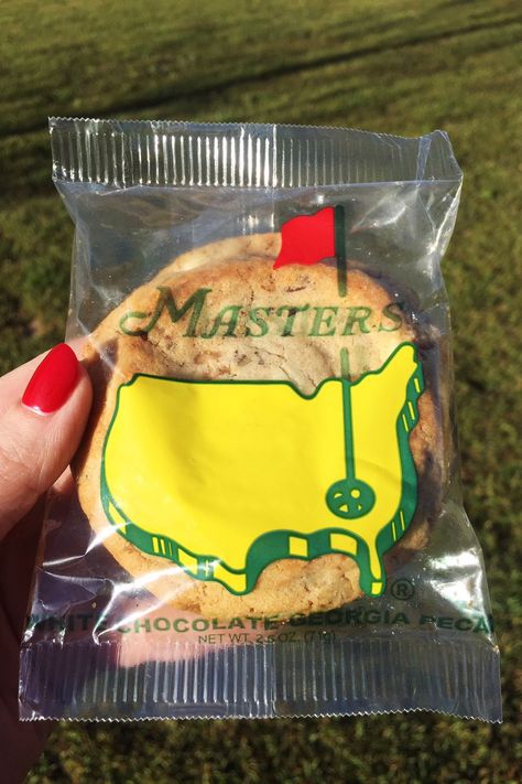 8 Things You Need to Eat and Drink at the Masters- TownandCountrymag.com Masters Food, Tournament Food, The Masters Golf, Golf Party Foods, Pecan Cookie, Masters Golf Tournament, Masters Tournament, Cookie Table, Augusta Georgia