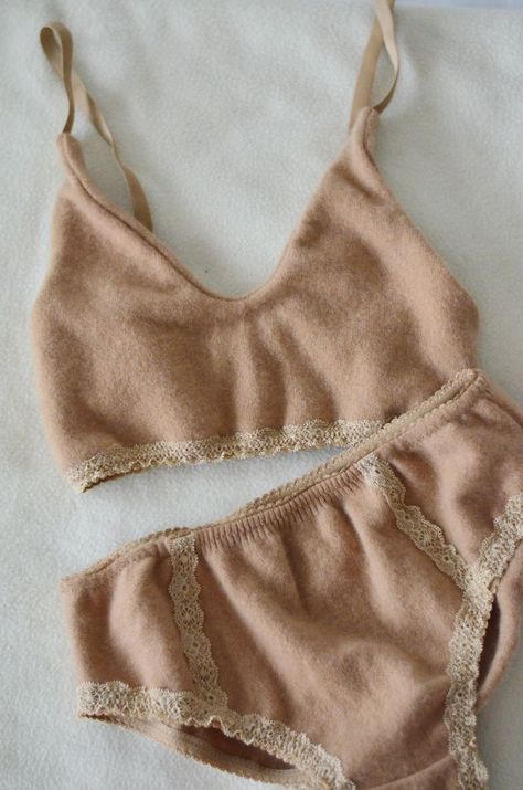 cashmere bra Warm Lingerie, Varna Bulgaria, Chic Clothing Style, Upcycled Fabric, Ballet Clothes, Clothes Crafts, What I Want, Street Style Outfit, Love Words