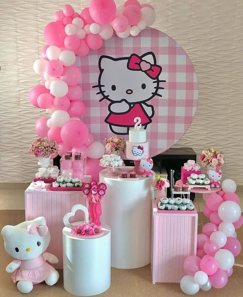 Hello Kitty Birthday Decorations, Hello Kitty Baby Shower, Hello Kitty Birthday Theme, Hello Kitty Theme Party, Kitty Birthday Party, Hello Kitty Birthday Cake, Hello Kitty Decorations, Hello Kitty Birthday Party, Hello Kitty Baby