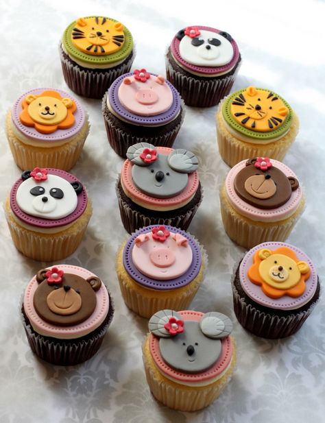 Explore Simply Cupcake's photos on Flickr. Simply Cupcake has uploaded 288 photos to Flickr. Cupcake Animals, Animals Cupcakes, Cupcake Recipes From Scratch, Cupcake Photos, Kid Cupcakes, Fondant Cupcake Toppers, Cupcakes Decorados, Animal Cupcakes, Fondant Animals