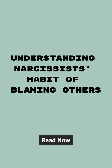 Have you ever pondered the reasons behind why narcissists tend to shift blame onto others, regardless of the situation? This manipulative behavior goes beyond just a mere idiosyncrasy — it is a core aspect of their personality. Understanding these dynamics can help navigate challenging relationships and establish healthier boundaries. Manipulative Behavior, Blaming Others, No Matter What Happens, Have You Ever, Boundaries, Personal Development