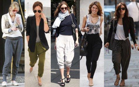 harempants1 2010 Fashion Trends, Harem Pants Fashion, Slouch Pants, 2010 Fashion, Floral Trousers, Serena Van, Gossip Girl Fashion, Stage Costume, Spring Fashion Trends