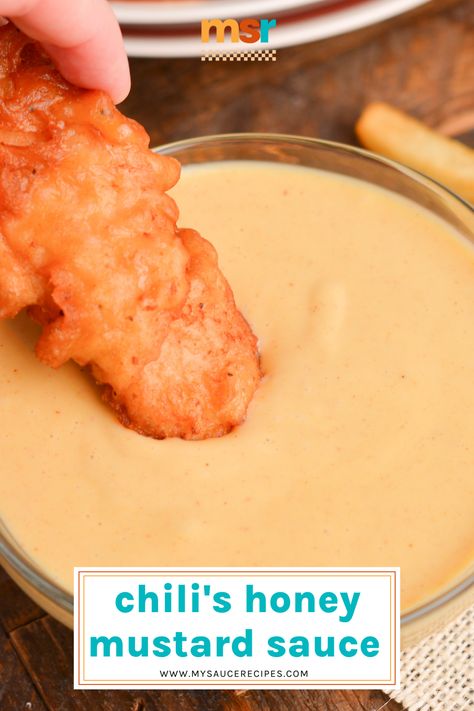 Chilis Honey Mustard, Honey Mustard Sauce Recipe, Mustard Sauce Recipe, Dressings Recipes, Honey Mustard Recipes, Basil Pesto Sauce, Honey Mustard Dipping Sauce, Homemade Honey Mustard, Homemade Sauce Recipes