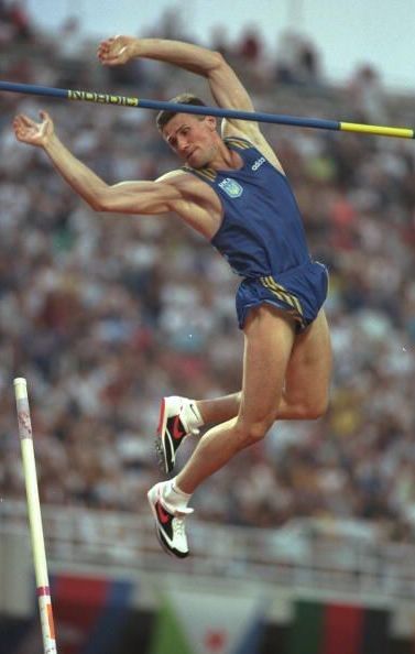 Sergey Bubka | 2021-05-04 Olympic Pole Vault, Athletics Track, Triple Jump, Male Pose Reference, Sixth Sense, Pole Vault, Long Jump, Record Holder, Tennis Fashion