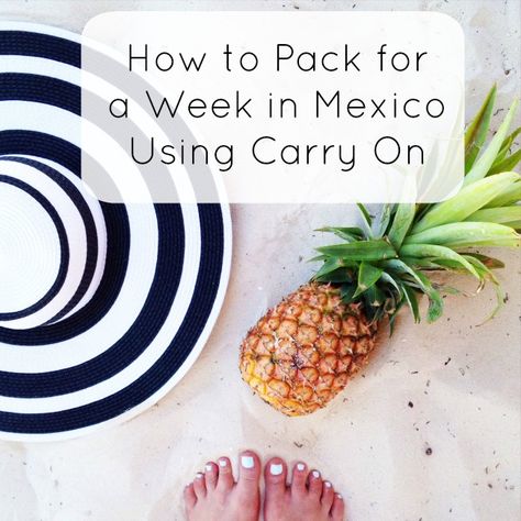 2 Weeks In Europe, Vacation To Mexico, Mexican Vacation, Destination Wedding Welcome Bag, Carry On Packing, Cheap Holiday, Romantic Vacations, Vacation Packing, Luxury Cruise