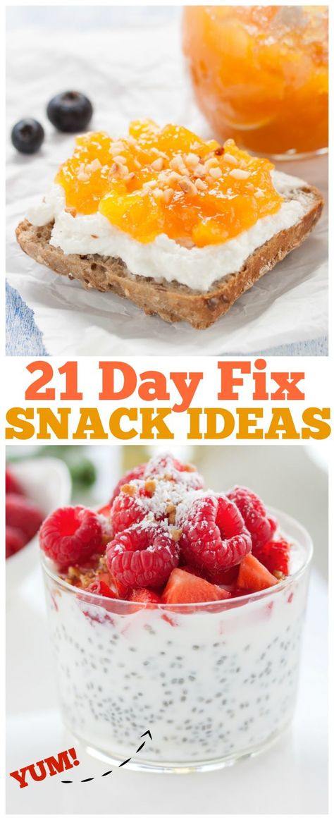 21 Day Fix Snack Ideas, Cena Light, 21 Day Fix Snacks, 21 Day Fix Diet, 21 Day Fix Meal Plan, Beachbody Recipes, Breakfast Low Carb, Healthy Snacking, 21 Day Fix Meals