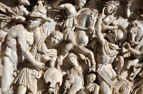 Ovid Metamorphoses, Roman Love, Roman Warriors, Roman Sculpture, Classical Education, Spiritual Love, Roman Soldiers, Bas Relief, Female Friends