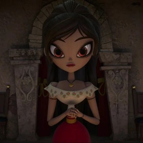 Maria Book Of Life, Maria Posada, Brunette Pfp, Book Of Life Movie, Caraval Book, The Book Of Life, Pretty Halloween Costumes, Disney Princess Fashion, Girl With Brown Hair