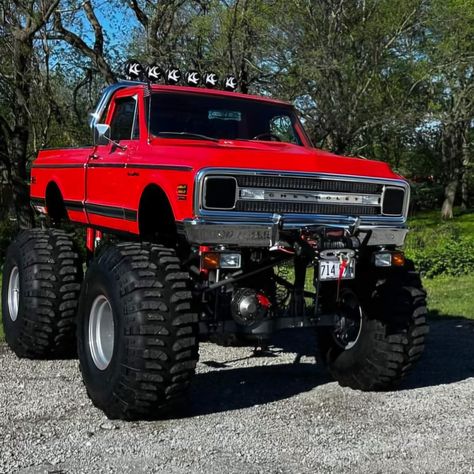 Classic Cars Trucks Chevy, Truck Quotes, School Toys, Country Trucks, Nice Trucks, Chevy 4x4, 72 Chevy Truck, Trucks Lifted Diesel, Mud Trucks