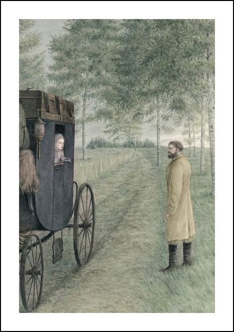 Gouache Color, Folio Society, Leo Tolstoy, Anna Karenina, Book Sites, Weird Pictures, Childrens Illustrations, Children's Book Illustration, Modern Artwork