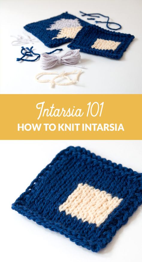 Intarsia Knitting Charts, Knit Intarsia, Intarsia Knitting, Colorwork Knitting, Vogue Knitting, Knitting Instructions, How To Start Knitting, How To Knit, Circular Knitting Needles