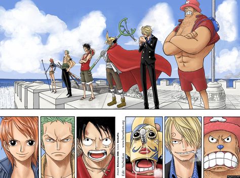 One Piece - Water Seven Arc <3 Pieces Facts, Enies Lobby, Wan Pīsu, Strawhat Pirates, One Piece Chapter, Big Mom, Straw Hat Pirates, Anime List, Nami One Piece