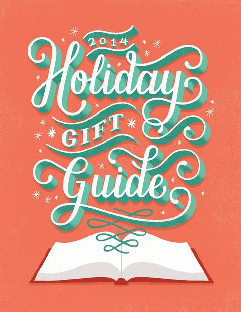 Hgg opener 1000 Jessica Hische Lettering, Seasonal Illustration, Cool Typography Design, Guide Illustration, Lauren Hom, Christmas Fonts Alphabet, Canva Christmas, Inspiration Typographie, Christmas Fonts Free