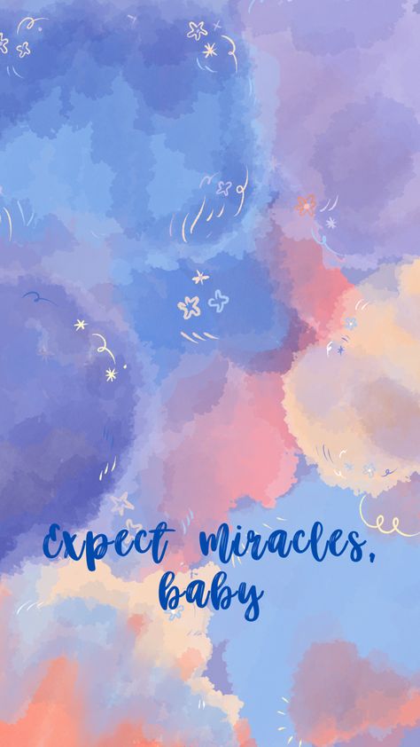 Expect miracles, baby cause you deserve to be constantly reminded on your screen that miracles are coming. Enjoy the new iPhone wallpaper 💖 I Expect Miracles, Miracles Wallpaper, Expect Miracles, I Need A Miracle, Baby Wallpaper, Success Affirmations, A Miracle, Expecting Baby, Iphone Wallpapers