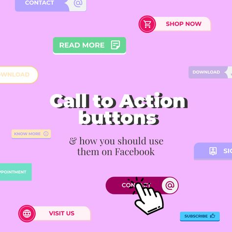 Call to Action for facebook Cta Design, Cta Button, Modern Marketing, Social Media Analytics, Social Media Planning, Media Planning, Social Media Schedule, Online Ads, Conversion Rate