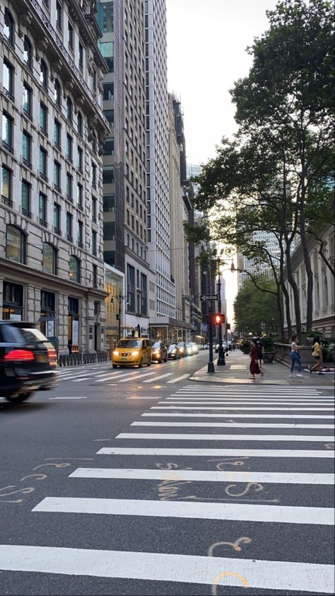 Street Aesthetic Day, Nyc Crosswalk, Manhattan City, The Bronx New York, Empire State Of Mind, Nyc Aesthetic, Nyc Life, New York Aesthetic, New York Life