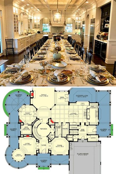 Victorian Mansion Floor Plans Layout, Victorian Dream House, Luxury 5 Bedroom House Plans, 6500 Sq Ft House Plans, Entertainment House Floor Plans, Big Kitchen House Plans, Large Victorian House Plans, Shingle Style House Plans, Large Kitchen House Plans