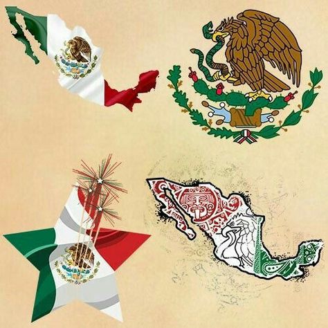 Mexican Flag Tattoos, Mexican Heritage Tattoos, Aztec Drawing, Mexico Tattoo, Aztec Artwork, Flag Tattoos, Meaning Tattoos, Mexican Tattoo, Mexican Pride