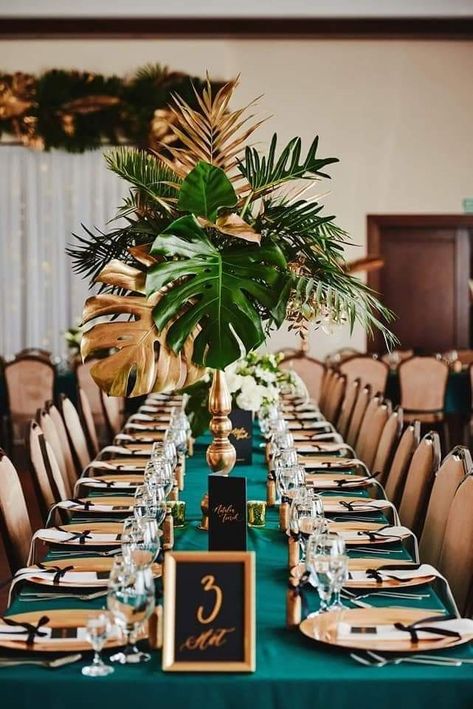 Nigerian Birthday Party, Tropical Glam Decor, Goddess Party Theme, Tropical Decor Party, 40th Party Ideas, Havana Nights Party, Tropical Glam, Gala Decorations, Nigerian Traditional Wedding