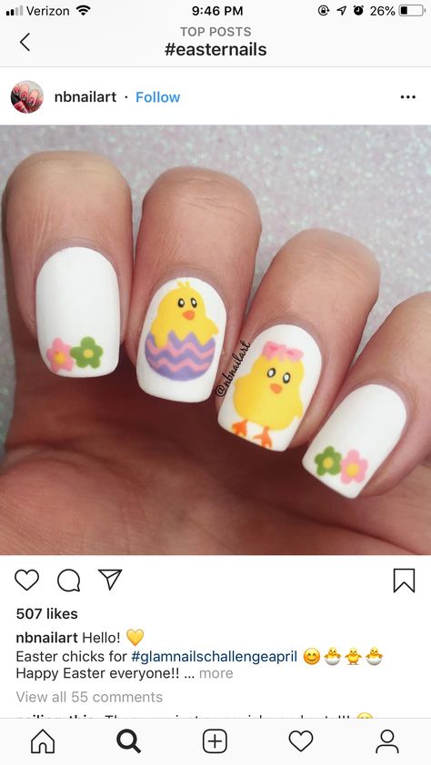 Easter Chick Nail Art, Easter Chick Nails, Easter Nails Dip, Peacock Nail Art, Turtle Nail Art, Matted Nails, Peacock Nails, Feather Nail Art, Easter Nail Art Designs