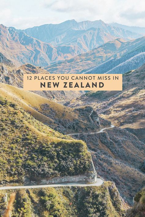 12 Places to Visit in New Zealand New Zealand Itinerary, New Zealand Adventure, Nz Travel, New Zealand Travel Guide, Lake Wanaka, Visit New Zealand, Waiheke Island, New Zealand South Island, New Zealand North