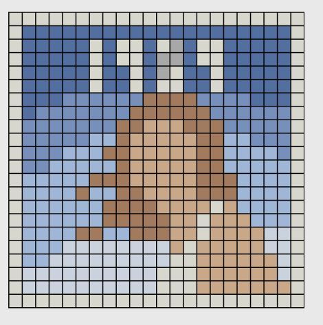 Taylor Swift Albums Pixel Art, 32x32 Pixel Art Taylor Swift, Taylor Swift Peeler Beads, Evermore Pixel Art, Album Cover Cross Stitch, How To Draw Taylor Swift Easy, Taylor Swift Album Pixel Art, Crochet Grid Taylor Swift, Peeler Bead Album Cover