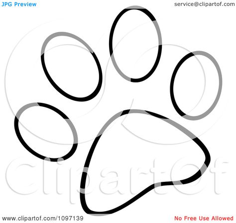 Paw Print Mosaic, Paw Painting, Glass Painting Patterns, Mosaic Rocks, Stained Glass Patterns Free, Error 403, Clip Art Pictures, Royalty Free Clipart, Mosaic Art Projects