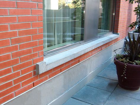 Manufacturing window sills for over 3 decades, Sanderson Concrete has become the gold standard for architectural precast concrete trim. Exterior Window Sill, House Mold, Exterior Window, Window Sills, Day Dreaming, Exterior Wall Design, Stone Arch, Door Upgrade, Precast Concrete