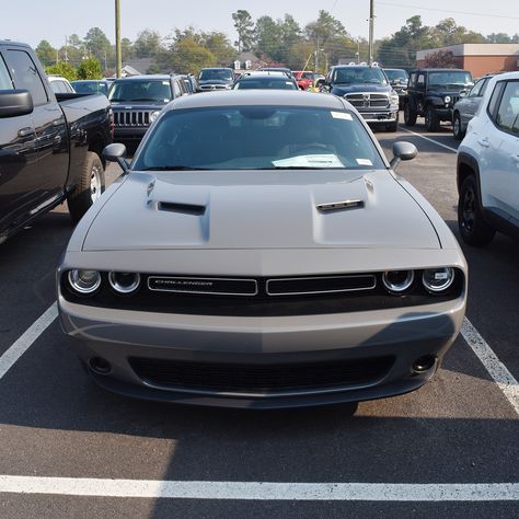 New color on the 2017 Dodge Challenger: Destroyer Grey Dodge Challenger 2017, Grey Cars, Vespa Px 200, Dodge Challenger Gt, 2017 Acura Nsx, Vespa Px, Grey Car, Dodge Muscle Cars, Luxury Car Interior