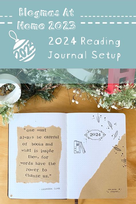 Setting up my reading journal for 2024 ✍🏻📚✨ 2024 Reading Journal Set Up, Reading Journal Set Up, Reading Journal Cover Page Ideas, Book Journal Cover Page, Reading Journal Cover Page, Statistics Math, Muji Pens, Journal Prints, Maths A Level