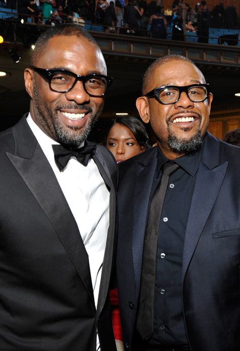 Actors Idris Elba and Forrest Whitaker attend the 45th NAACP Image Awards. John Luther, Long Walk To Freedom, Actor Idris, Naacp Image Awards, Forest Whitaker, Perfect Gentleman, Dream Dates, Tv One, Idris Elba