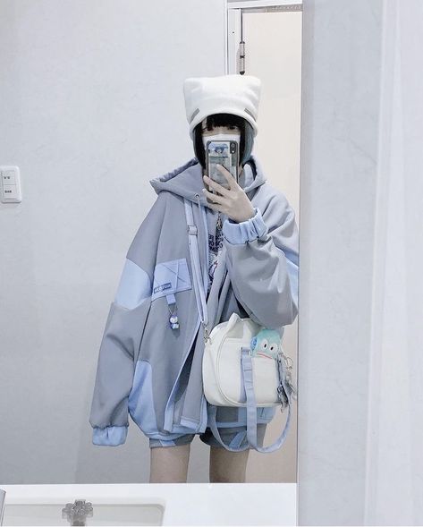 Techwear Fashion, 일본 패션, Futuristic Fashion, Dec 30, J Fashion, Harajuku Fashion, Character Outfits, The Pretty, Kawaii Fashion