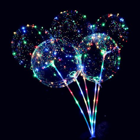 String Balloons, Inflatable Party Decorations, Balloon Toys, Balloon Wedding, Decoration Balloon, Led Balloons, Balloon Lights, Birthday Decorations Kids, Christmas String Lights