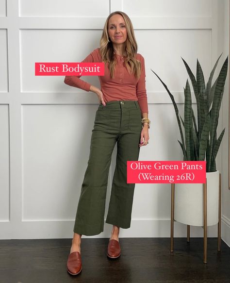 The Colette Cropped Wide-Leg Pants curated on LTK Wide Leg Green Pants Outfit, Cropped Wide Leg Pants Outfit, Green Wide Leg Pants Outfit, Wide Leg Green Pants, Green Wide Leg Pants, Green Pants Outfit, Wide Leg Pants Outfit, Leg Pants Outfit, Olive Green Pants