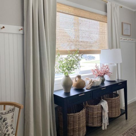 #TargetStyle : @lorenarosales.home : Target Finds Woven Blinds, Blinds For Windows Living Rooms, Living Room Blinds, Bedroom Blinds, Woven Wood Shades, Window Treatments Living Room, Window Treatments Bedroom, Kitchen Blinds, Bamboo Blinds