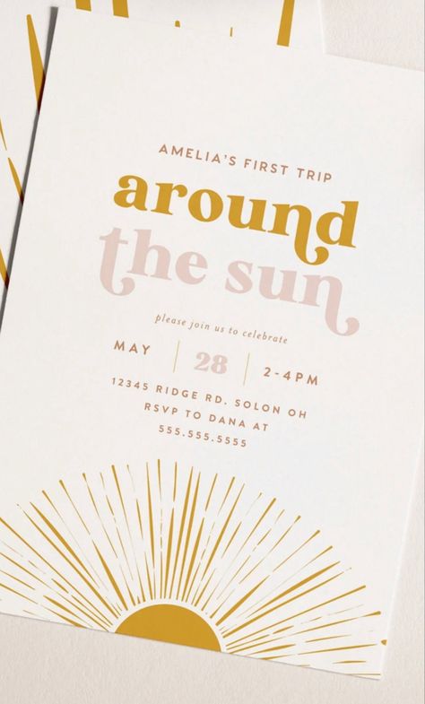 Event Invitation, Invitation Card, Quince, Stationery, Sun, Quick Saves