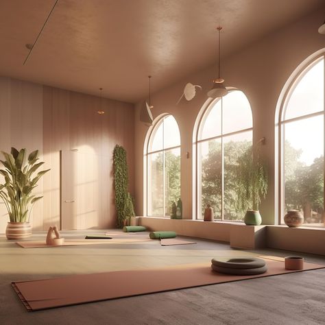 Dream Sunroom, Modern Yoga Studio, Yoga House, Retreat Space, Pole Studio, Yoga Room Design, Yoga Centre, Yoga Place, Yoga Photoshoot