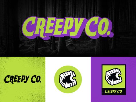 Creepy Co. Creepy Cute, Creative Professional, Gaming Logos, Logo Design, Branding, ? Logo, Design