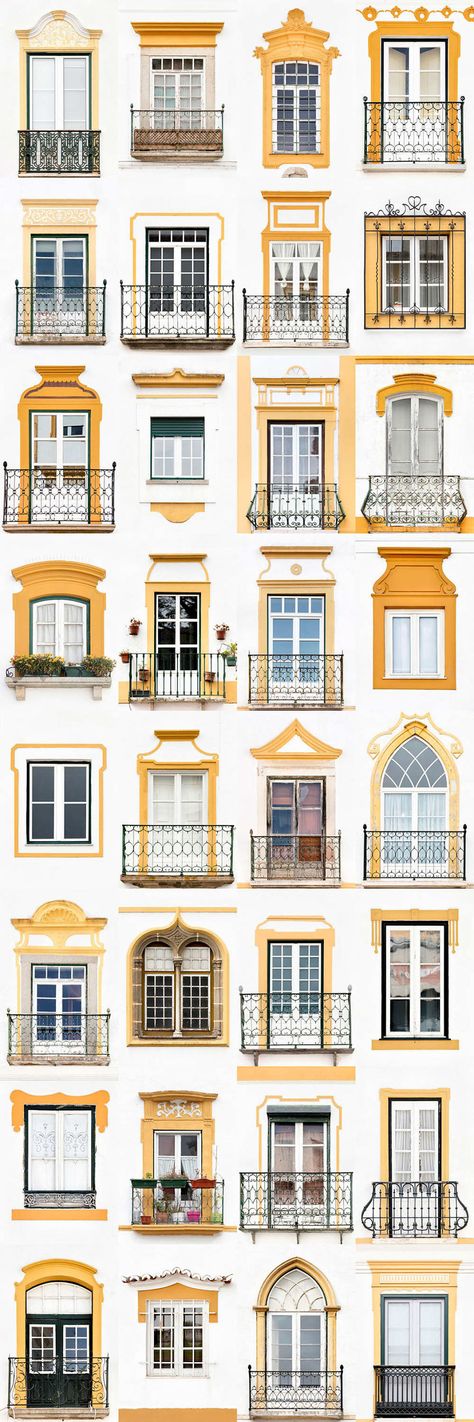 Evora Facade Minimalist, Funky Buildings, Modern Home Entrance, سلالم حلزونية, Minimalist Window, Home Designs Exterior, Bargello Patterns, House Facade, Fairy Stories