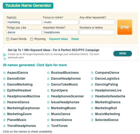 Top 5 YouTube Name Generator Tools News Channel Name Ideas, Unique Name For Youtube Channel, Names For Youtube Channel, Unique Youtube Channel Name Ideas, Good Youtube Names, Youtube Channel Names, Catchy Business Name Ideas, Youtube Channel Name Ideas, Username Generator