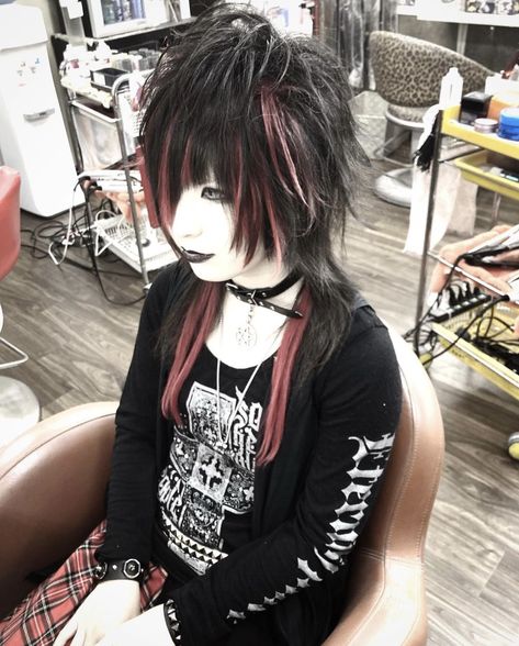 Vkei Hairstyles, Vkei Mullet, Visual Kei Hairstyles, Vkei Haircut, Vkei Haircut Short, Visual Kei Haircut, Visual Kei Hair, Vkei Hair, Short Vkei Hair