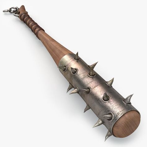 cudgel | Kanabo Club, Spiked Bat, Escudo Viking, Armadura Cosplay, Cow Boys, Heroic Fantasy, Apocalypse Survival, Zombie Survival, Cool Swords