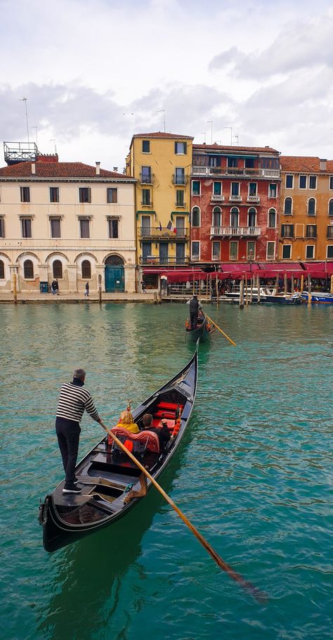 Grand Canal Venice Italy, Venice Boat, Gondola Boat, Gondola Venice, Grand Canal Venice, Venice Painting, Venice Canals, Summer Illustration, Italy Holidays