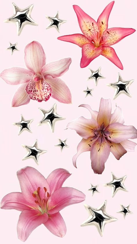 Flowers, flowers, pink , cute, coquette, y2k , iphone wallpaper, ipad background,cute , pretty , 2024 style , stars , balloons Y2k Iphone Wallpaper, Pink Y2k Wallpaper, Y2k Pictures, Y2k Pink Aesthetic, Y2k Aesthetic Wallpaper, Y2k Wallpaper Iphone, Y2k Stickers, Y2k Background, Background Flowers