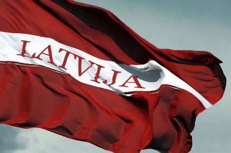 flag of free Latvia Latvia Flag, Axis Powers, Latvia, Hetalia, Estonia, Ukraine, Russia, Bomber Jacket, Flag