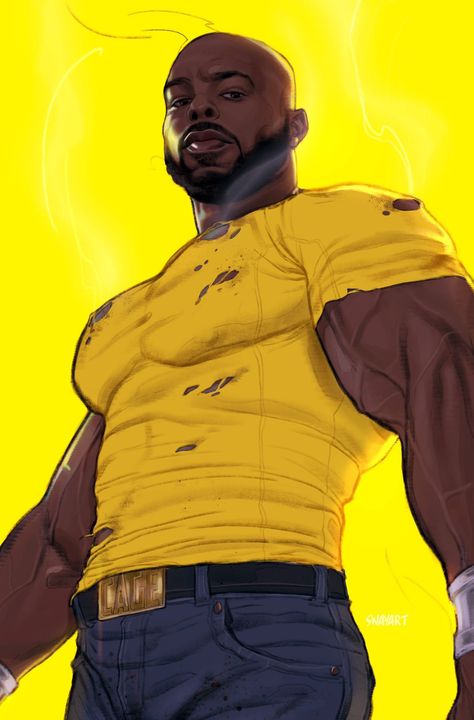 (7) luke cage | Tumblr Mister Terrific, Luke Cage Marvel, Wilson Fisk, City Super, Comic Book Collection, Luke Cage, Variant Covers, Super Villains, Black Man